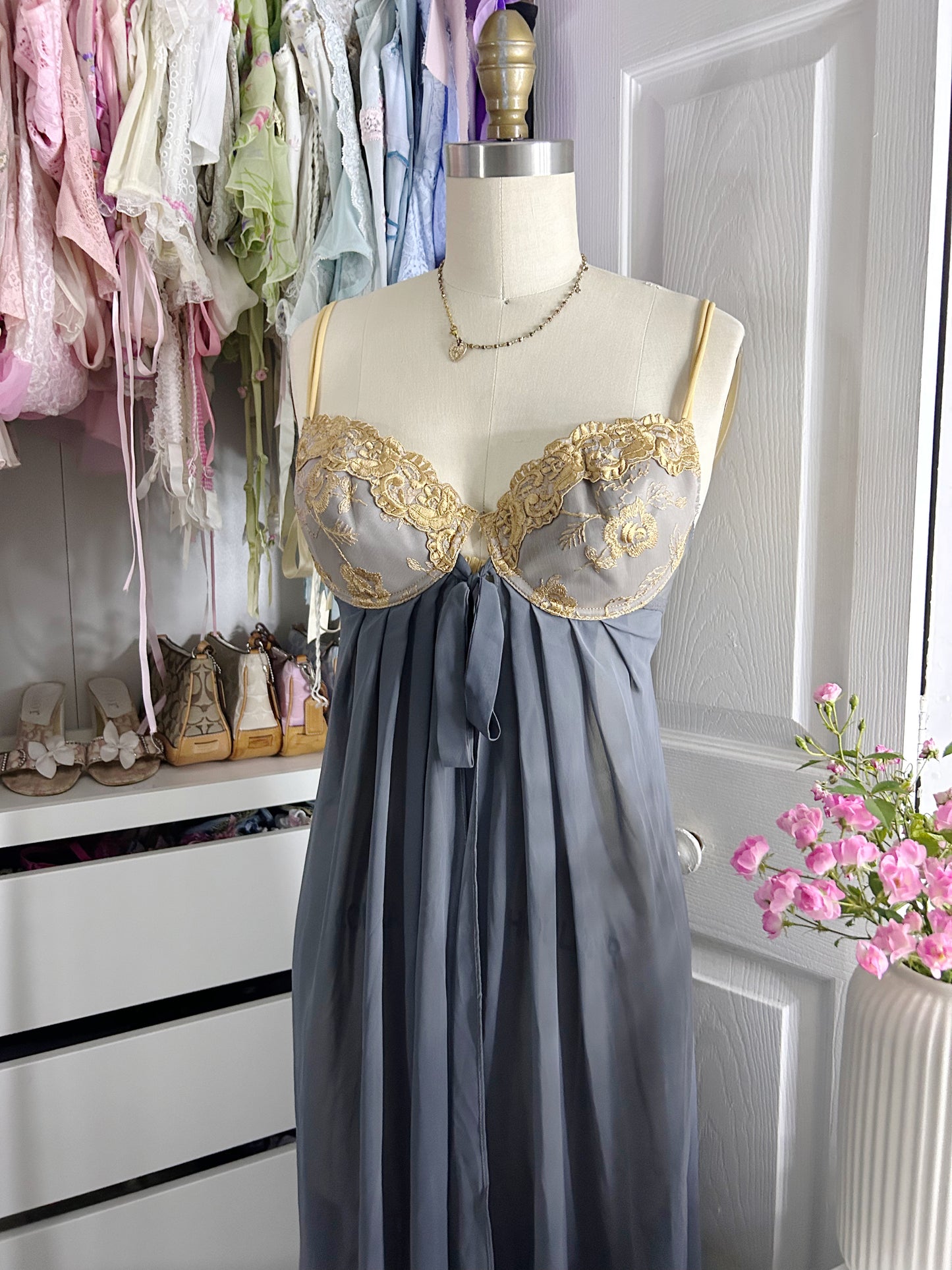 Vintage VS Regal Blue Gown