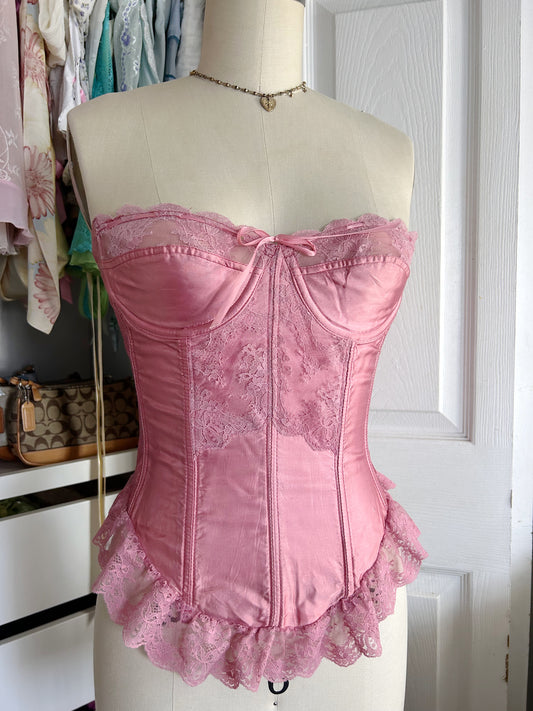 Rare Dusty Pink Corset