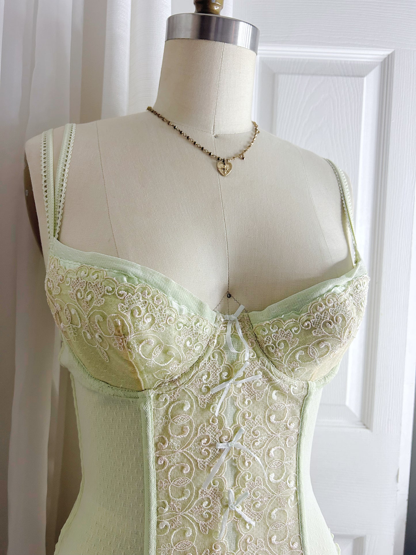 Rare Sophie B Green Fairy Bustier