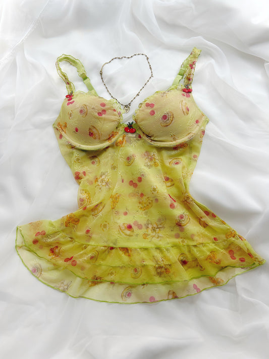 Rare Chantal Thomass Cupcake Babydoll Top