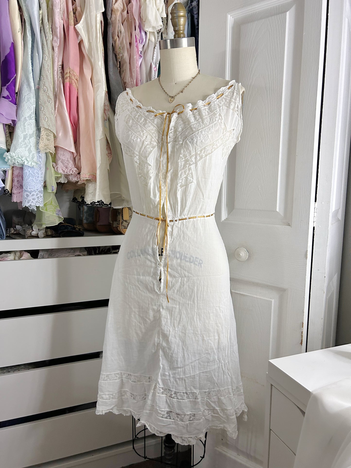 Vintage Edwardian Cotton dress