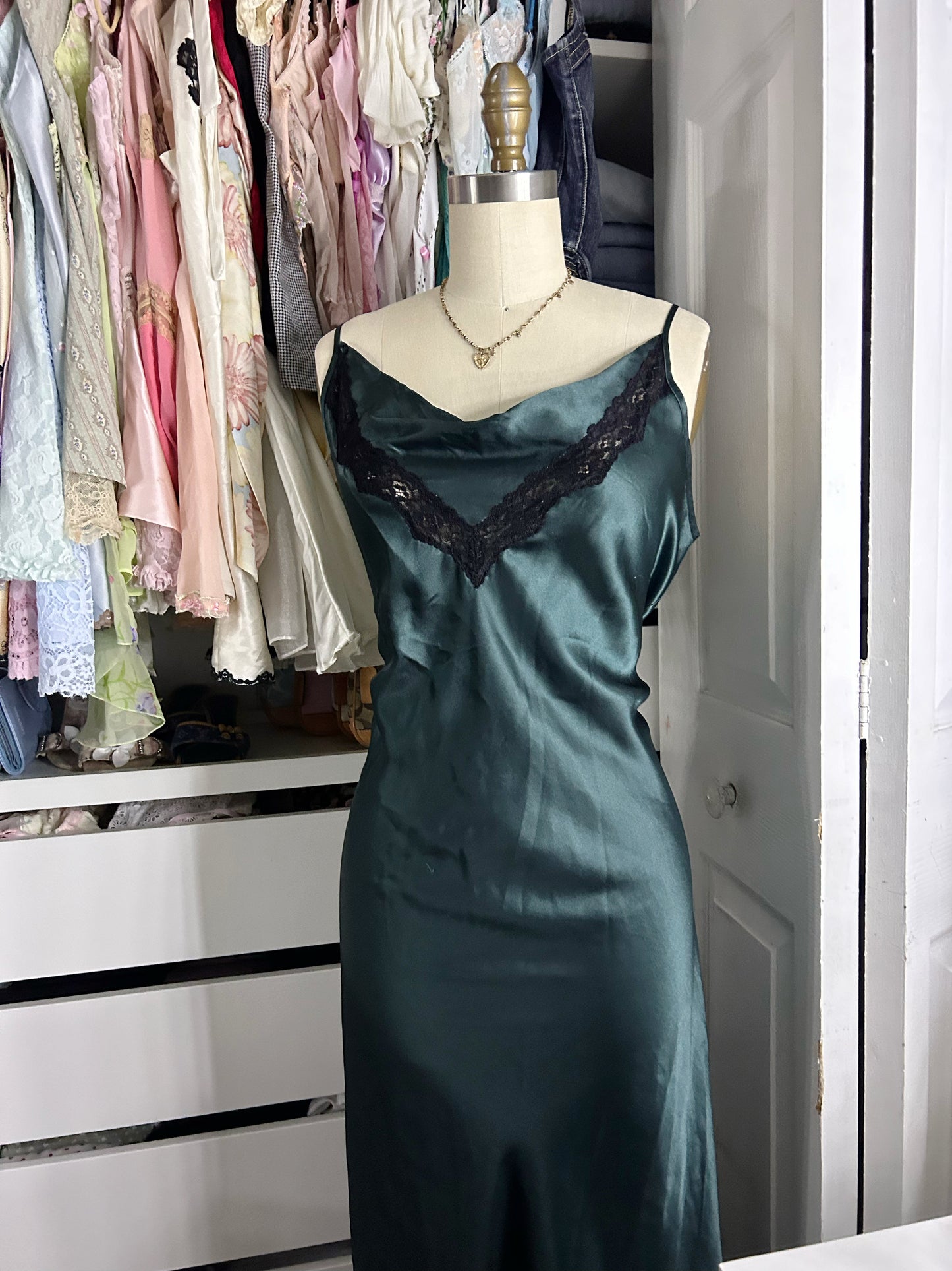 Oscar De La Renta Emerald Gown